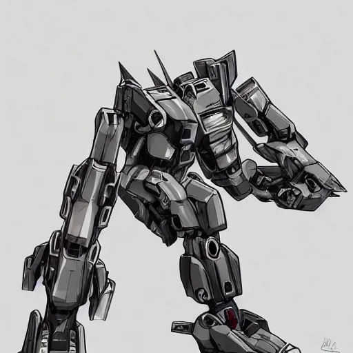 Prompt: mecha in style of artgerm
