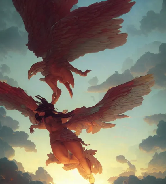 Image similar to a phoenix flying in an epic scene, bio luminescent, plasma, by ruan jia and artgerm and range murata and wlop and ross tran and william - adolphe bouguereau and beeple. key art. fantasy illustration. award winning, artstation, intricate details, realistic, hyperdetailed, 8 k resolution.