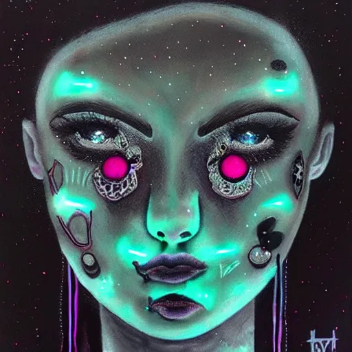 Image similar to ancient technology relic with glowing parts in the dark, by harumi hironaka