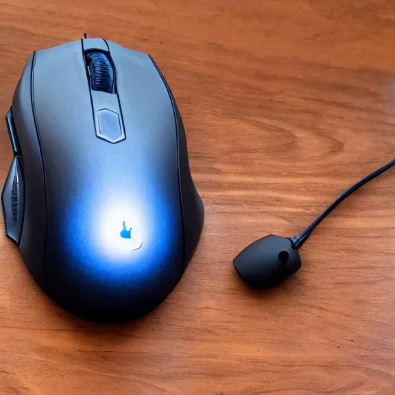 Image similar to photo of a gaming mouse made from a real mouse