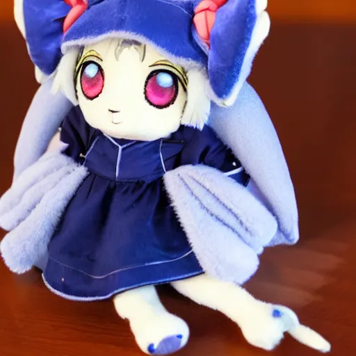 Image similar to nazrin fumo plush, nazrin