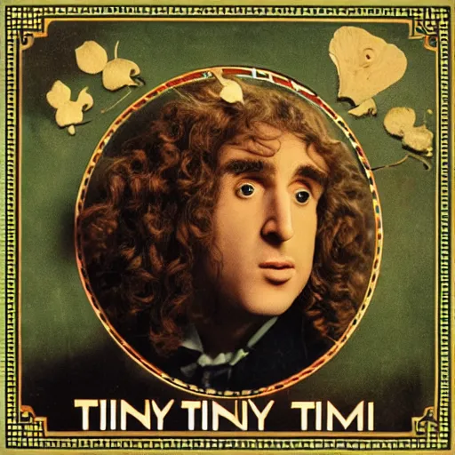 Prompt: Tiny Tim Album Cover