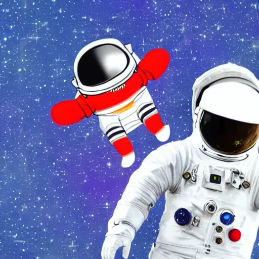 Image similar to an astronaut moonwalk dancing on the moon, kpop style colors, smokey background, still cut