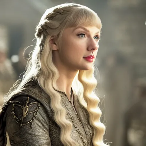 Image similar to still of taylor swift in game of thrones