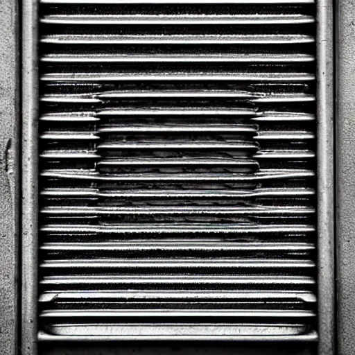 Image similar to looking up through a grate