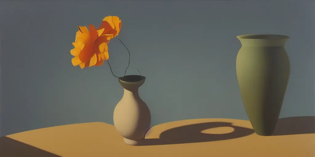 Prompt: the vase, summer evening, kenton nelson