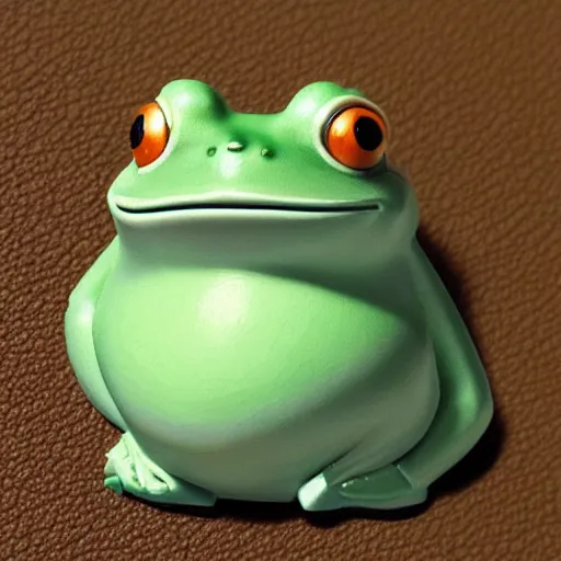 Prompt: anthropomorphic frog by studio ghibli, high detailed face,