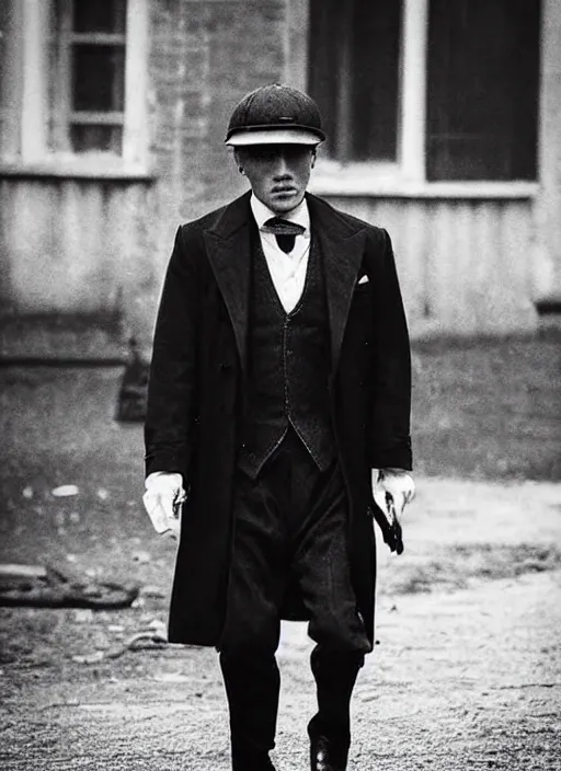 Image similar to Shelby Peaky Blinder In the Year 2020