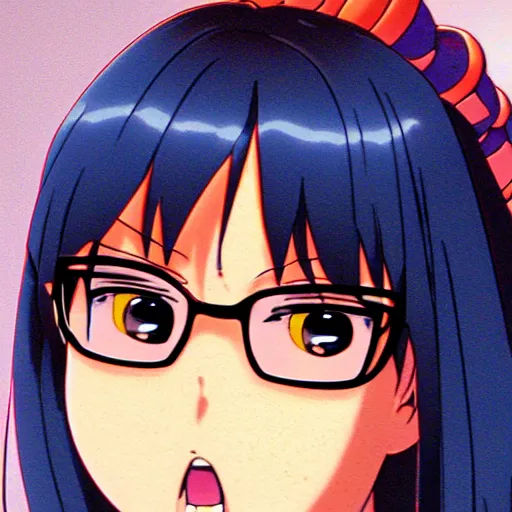 Prompt: anime velma closeup