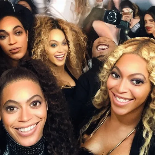Image similar to Beyoncé selfie