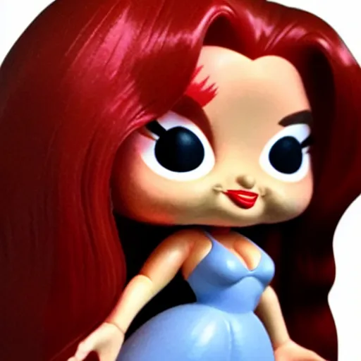 Image similar to jessica rabbit funko - pop