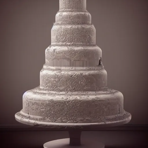 Image similar to hyperrealistic wedding cake themed like mario kart, stunning 3 d render inspired by istvan sandorfi & greg rutkowski & mike judge, perfect symmetry, dim volumetric cinematic lighting, 8 k octane comprehensive render, extremely mega hyper - detailed and lifelike attributes & atmosphere, intricate, realistic flesh texture, masterpiece, artstation, stunning,