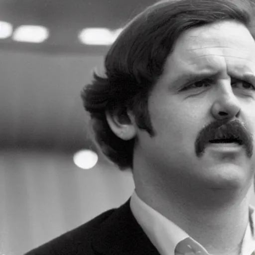 Prompt: andy reid as doctor who, 1 9 7 0 s, wide shot