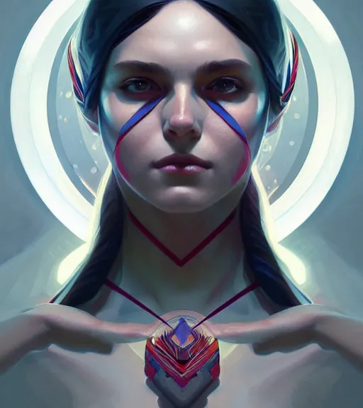 Image similar to symmetry ( wanda maximoff ) ultra detailed, intricate, dynamic lighting, digital art, digital painting, art station, wlop, sharp focus, illustration, art by artgerm and greg rutkowski and alphonse mucha