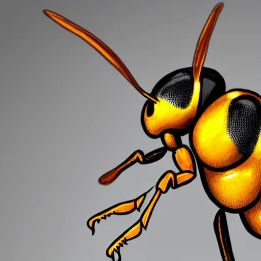 Image similar to humanization wasp