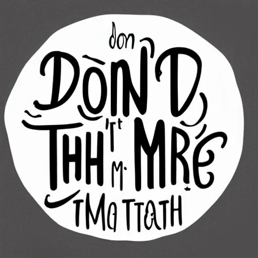 Prompt: Don't touch my phone - Vector hand drawn lettering phrase. Modern brush calligraphy for blogs and social media