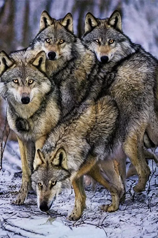 Image similar to national geographic wolves