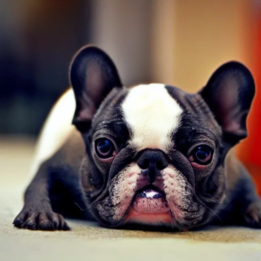 Image similar to french bulldog gremlin