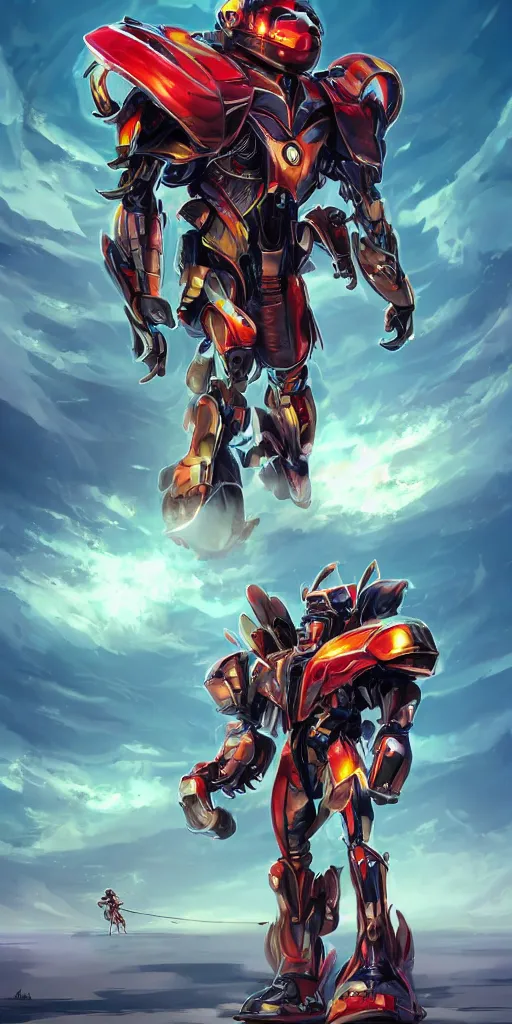 Image similar to character design scobolide scobolide whirlipede transformers rise of the beasts earth defense force tank beautiful biolight hdr cgi 4 k chrome car, alena aenami artworks in 4 k tribal robot helmet bumblebee artstation by jesper ejsing, by rhads, by feng zhu backpack ninja mask tripod collosus 2 0 2 3 megatron