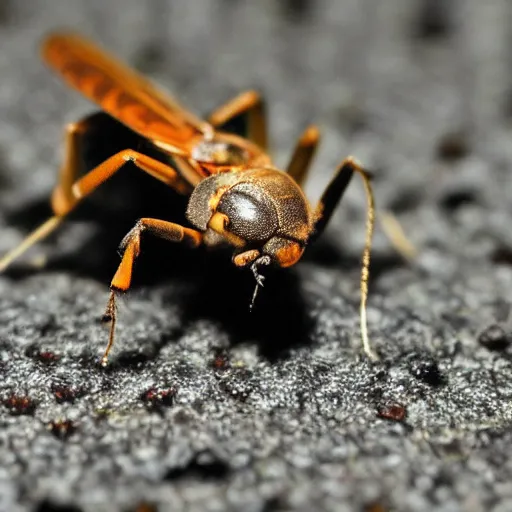 Image similar to bro these insects are making me hallucinate by burrowing into the floor