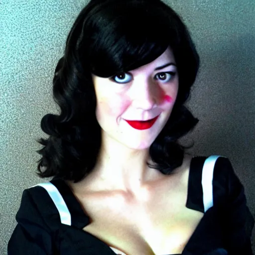 Image similar to mary elizabeth winstead cosplay as zatanna zatara,