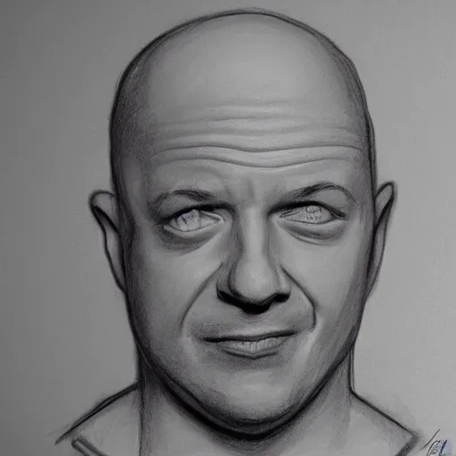 Prompt: drawing of comedian jim norton