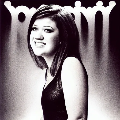 Image similar to young Kelly Clarkson's 2004 album Breakaway cover