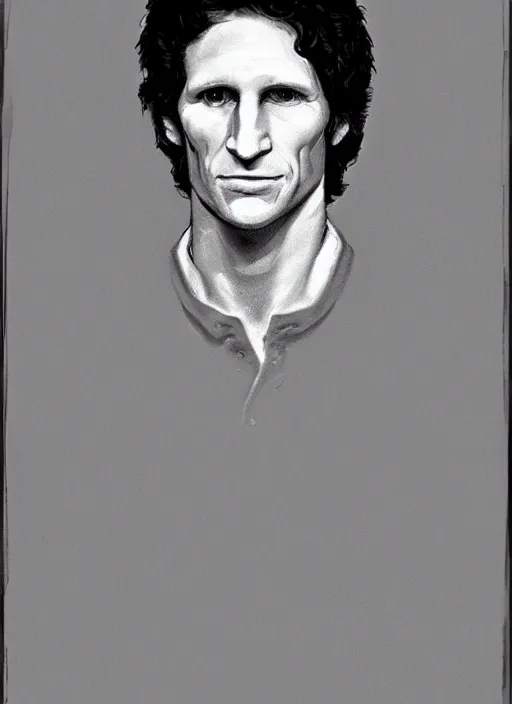 Image similar to young, beautiful todd howard, portrait, handsome, gorgeous