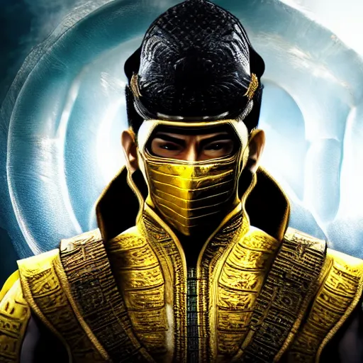 Image similar to the king of Thailand in Mortal Kombat XII, 4k, detailed,