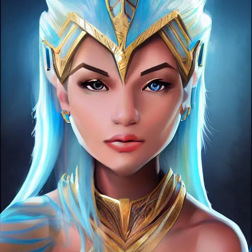 Prompt: Princess 'Kida' Kidagakash, Atlantis the lost empire, perfect face, concept art, unique features, trending on art station, digital painting, stunning details,