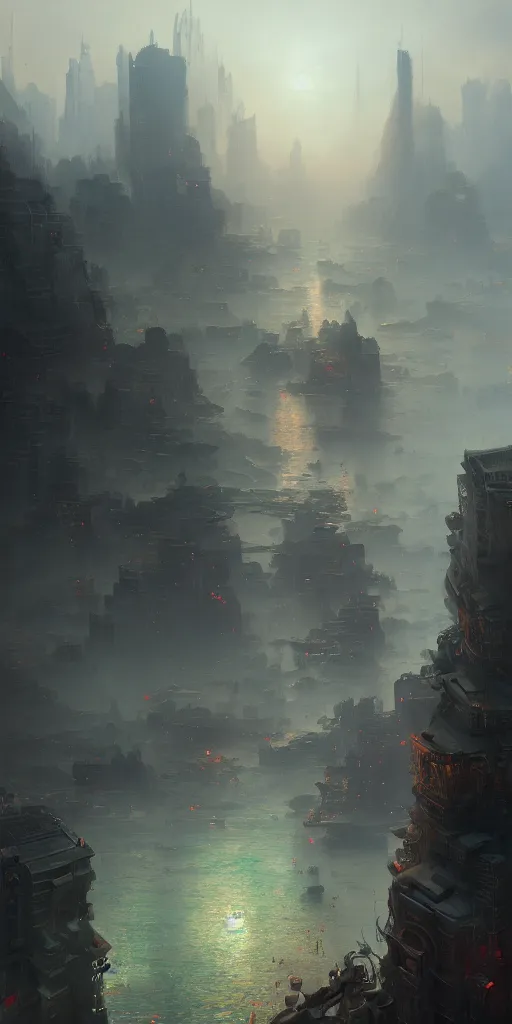 Image similar to ruined 🗽, extremely detailed digital painting, in the style of fenghua zhong and ruan jia and jeremy lipking and peter mohrbacher, mystical colors, rim light, beautiful lighting, 8 k, stunning scene, raytracing, octane, trending on artstation