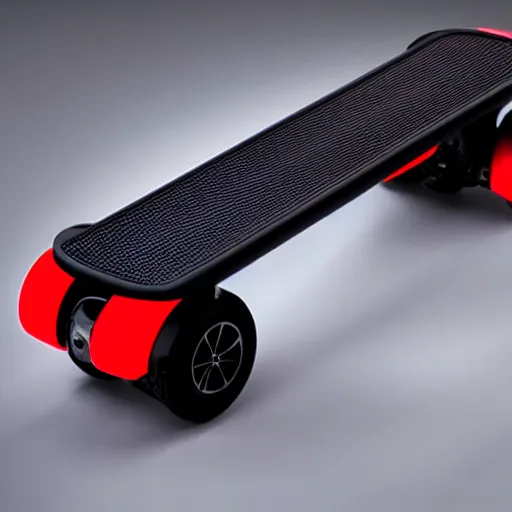 Image similar to futuristic hoverboard (1987) designed by Jonathan Ive, product photo, high detail