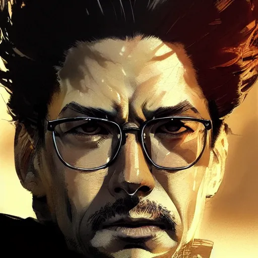 Image similar to realistic portrait of leorio, dramatic lighting, illustration by Greg rutkowski, yoji shinkawa, 4k, digital art, concept art, trending on artstation