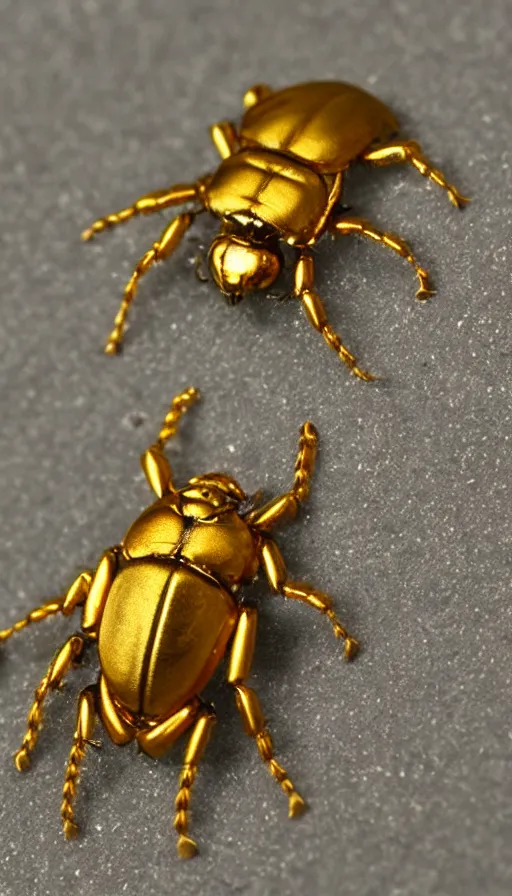 Image similar to gold beetle jewel