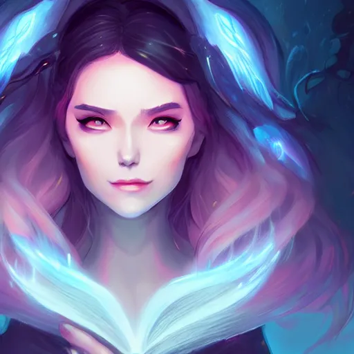 Prompt: a portrait of a beautiful sorceress, art by lois van baarle and loish and ross tran and rossdraws and sam yang and samdoesarts and artgerm, digital art, highly detailed, intricate, sharp focus, Trending on Artstation HQ, deviantart, unreal engine 5, 4K UHD image