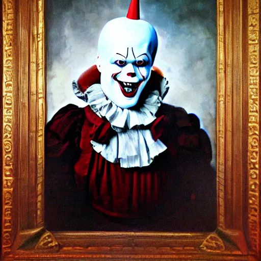 elon musk as pennywise the clown, rembrandt oil | Stable Diffusion ...