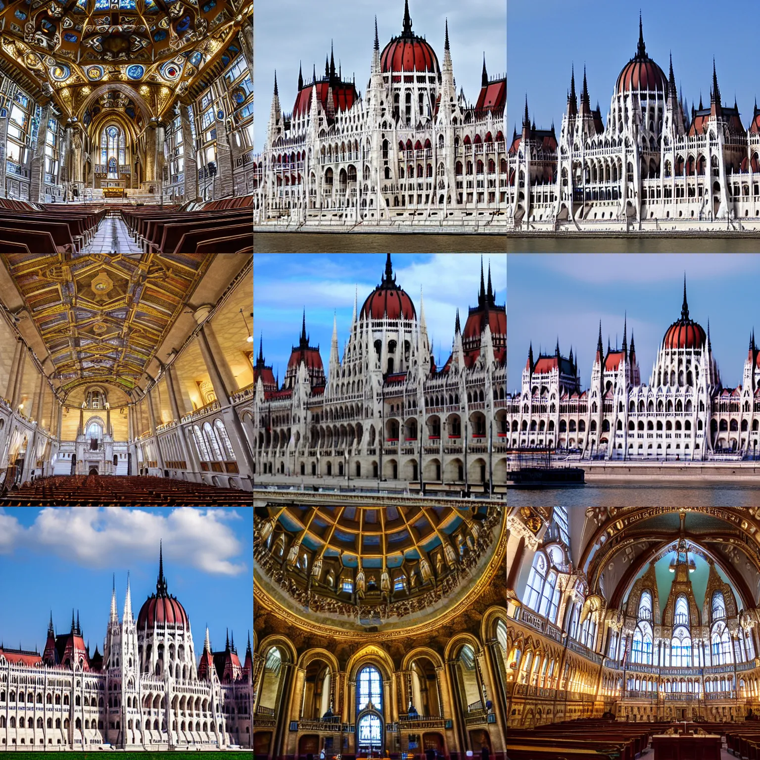 Prompt: the hungarian parliament