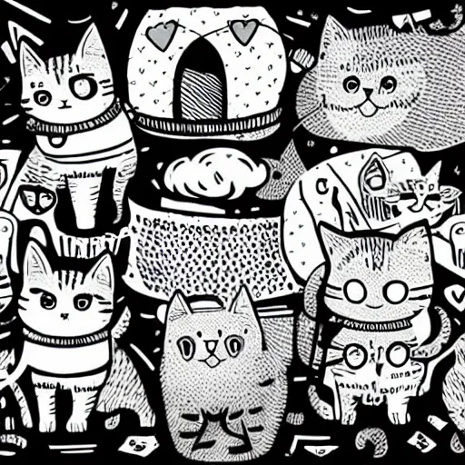 Image similar to Cat Kawaii mcbess