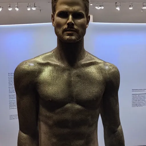 muscular chad gigachad handsome jerma 9 8 5 with thick, Stable Diffusion