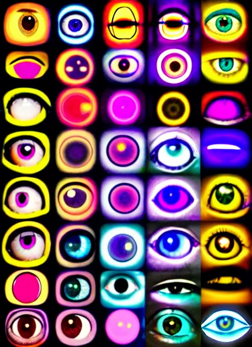 Image similar to eyes!, teams, healing, energetic, life, hybrids, thin glowing devices, vitals visualiser!!, advanced art, art styles mix, from wikipedia, grid of styles