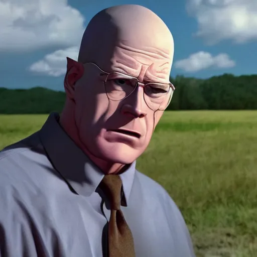 Image similar to Live Action Still of Hank Hill in Breaking Bad, real life, hyperrealistic, ultra realistic, realistic, highly detailed, detailed, very detailed, cool, ultra detailed, very realistic, trending on artstation, epic, HD quality, 8k resolution, body and headshot, film still, real, detailed face, very detailed face, real life, front face, front view, dramatic lighting, real