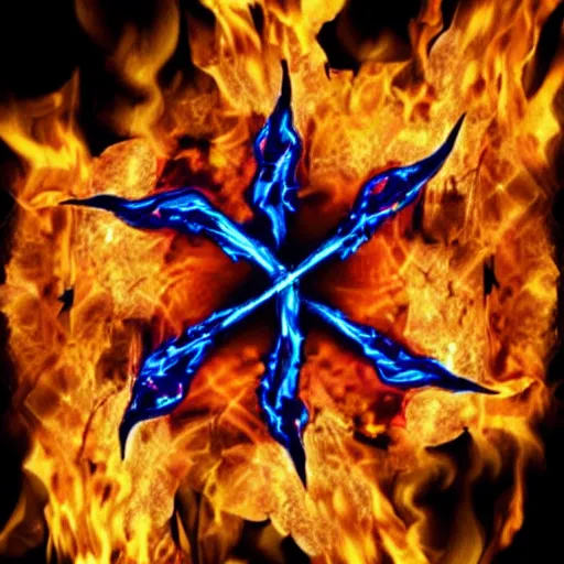 Image similar to blue flames