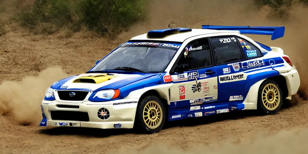 Image similar to 2003 Subaru WRX Rally Car