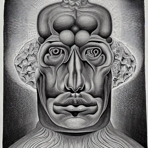 Image similar to conceptual post - mortem mexican spirit monumental portrait made by escher and william blake, highly conceptual art, intricate detailed painting, illustration sharp detail, manga 1 9 9 0