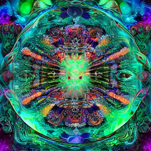 Image similar to psytrance artwork 4 k digital trending on art station magic land full of mushrooms