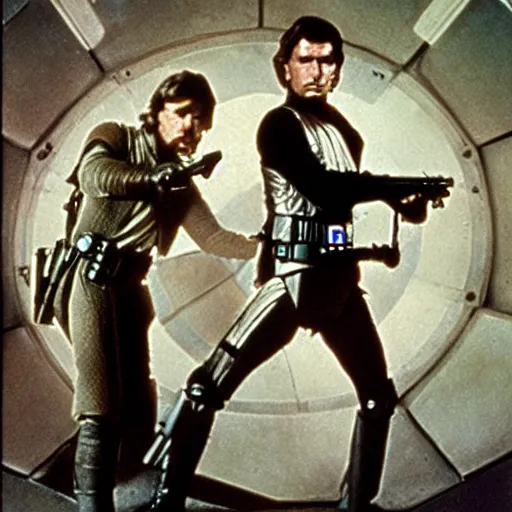 Prompt: star wars, who really shot first?