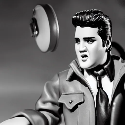 Prompt: Elvis Presley, stop motion, cinematic, Anomalisa, 8k,