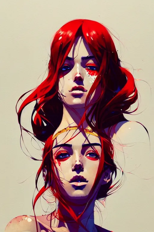 Image similar to a ultradetailed beautiful panting of coke woman, by conrad roset, greg rutkowski and makoto shinkai, trending on artstation