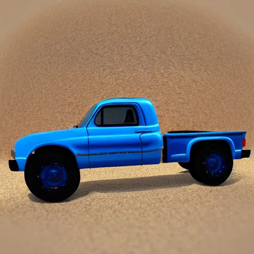 Prompt: a truck model that doesn’t exist, !!photorealistic!!