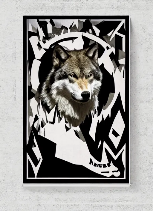 Image similar to ашдь raised by wolves alternative poster